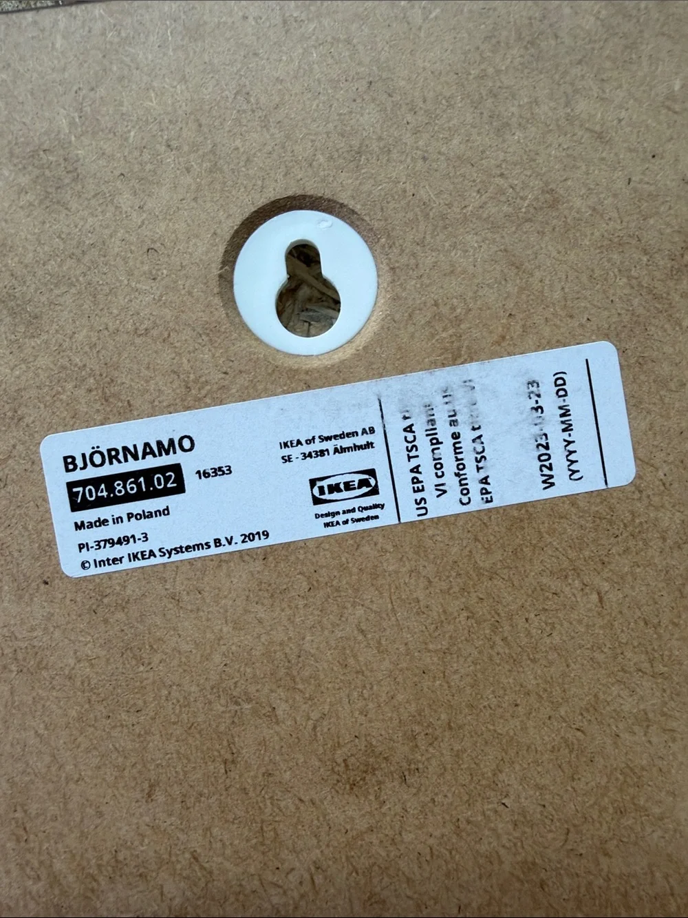IKEA BJORNAMO “Wild Animals II” Deer & Bear Wooden Block Wall/Shelf Art Set